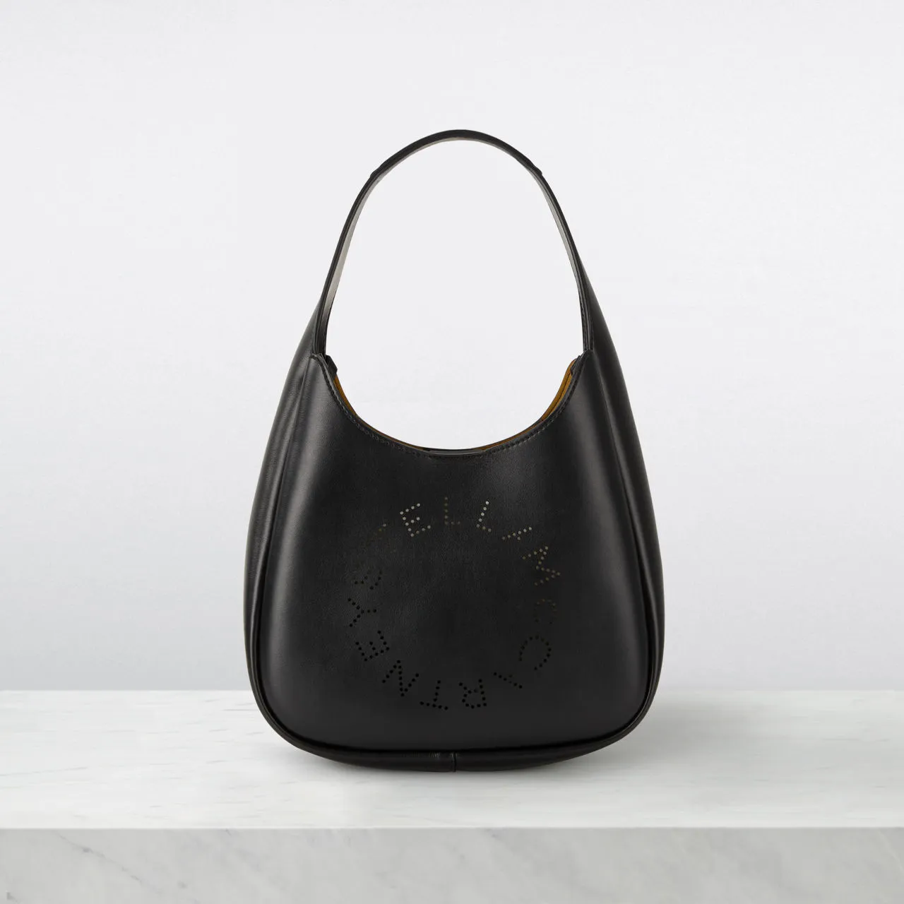 STELLA MCCARTNEY Small Hobo Shoulder Bag - Black