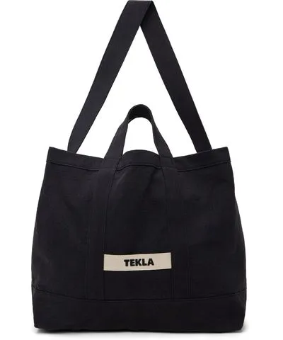 Tekla Black Beach Tote