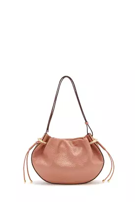 Tilda Ruched Crossbody - Pecan Brown