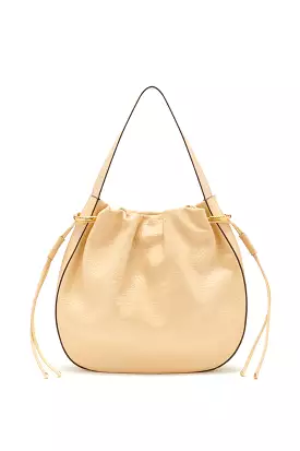 Tilda Ruched Hobo - Wheat