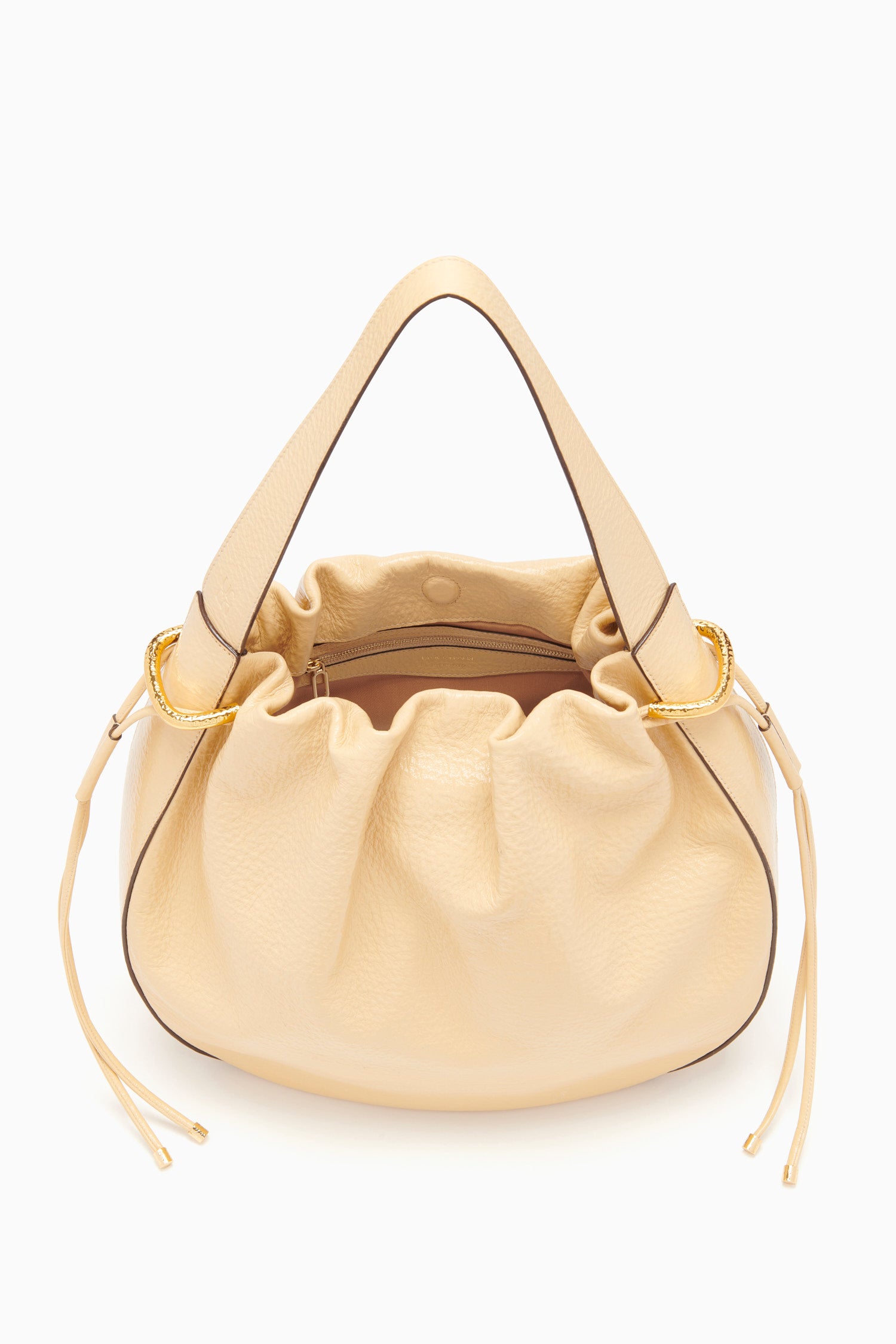 Tilda Ruched Hobo - Wheat