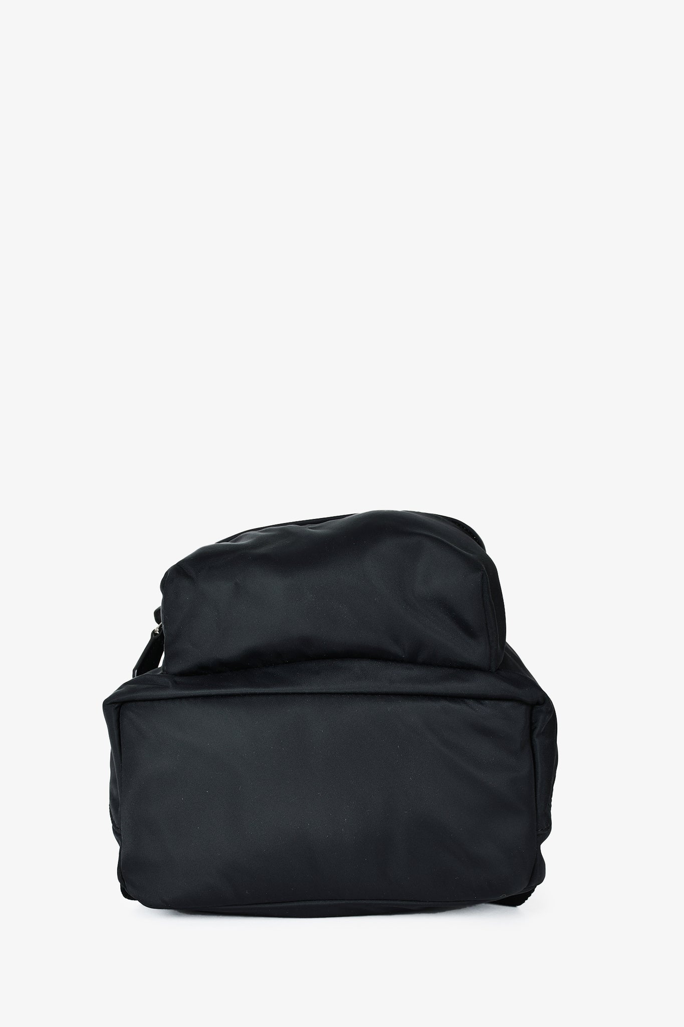 Versace Versus Black Nylon Lion Head Backpack