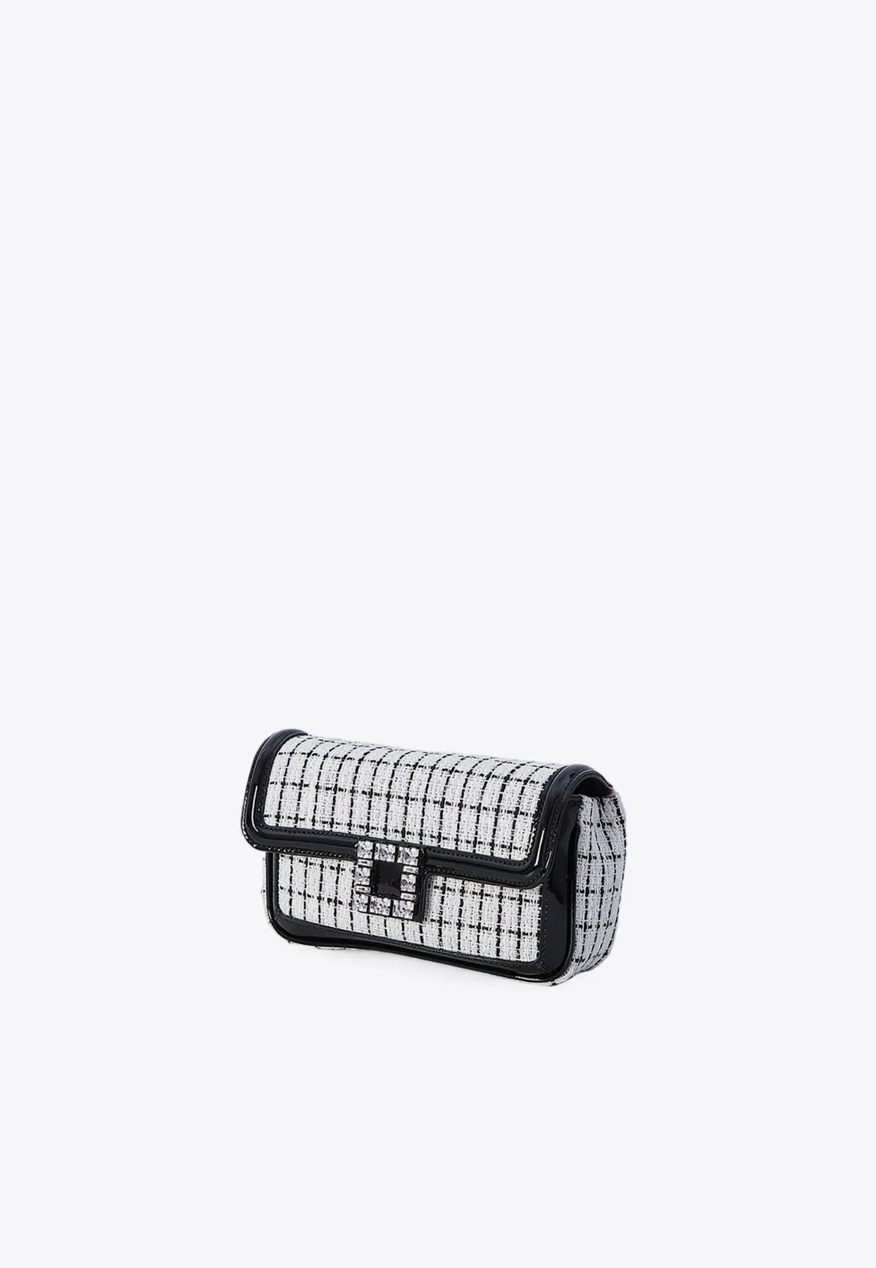 Viv' Jeu de Fille Checked Clutch Bag