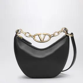 Vlogo Moon black mini hobo bag