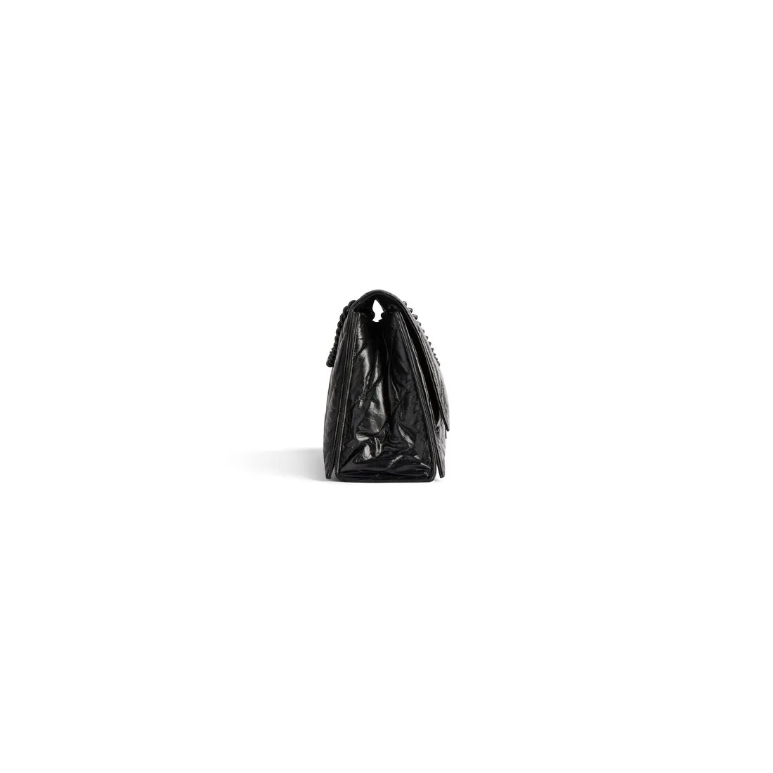      Women's Crush Medium Chain Bag Quilted  in Black 