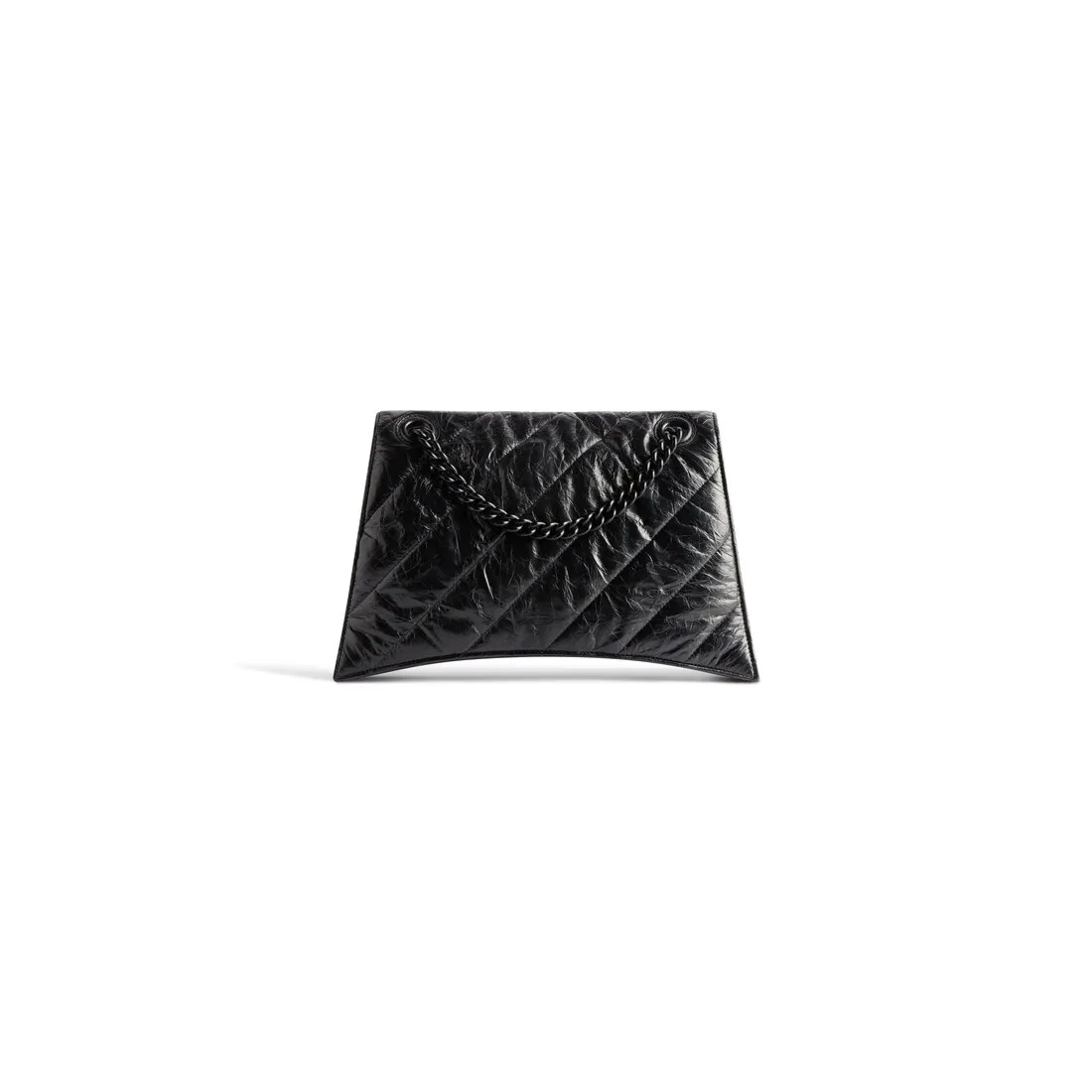      Women's Crush Medium Chain Bag Quilted  in Black 