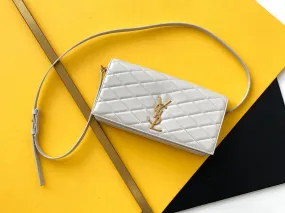 Yves Saint Laurent Kate 99 Chain Bag White