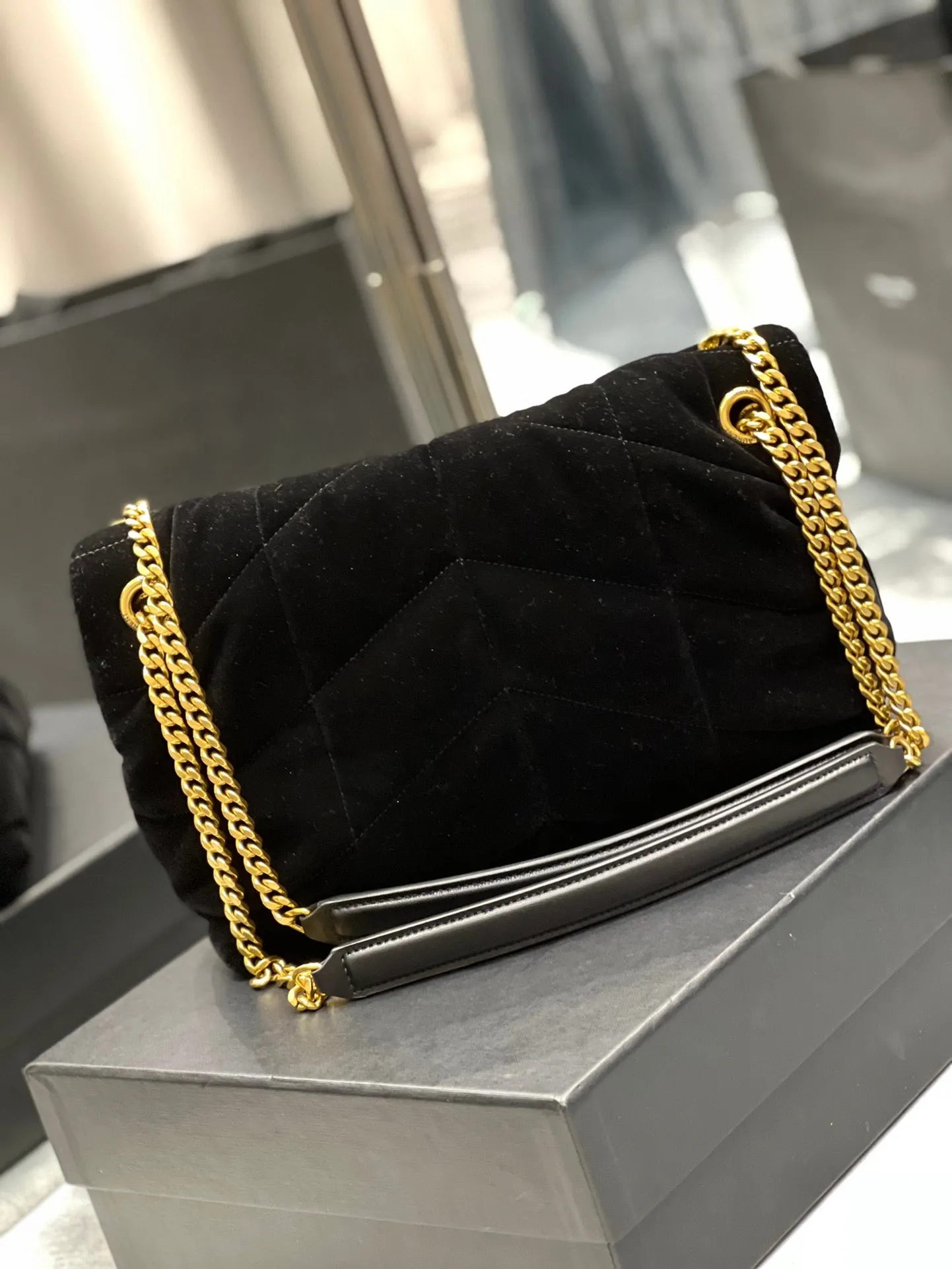 Yves Saint Laurent Puffer Small Chain Bag