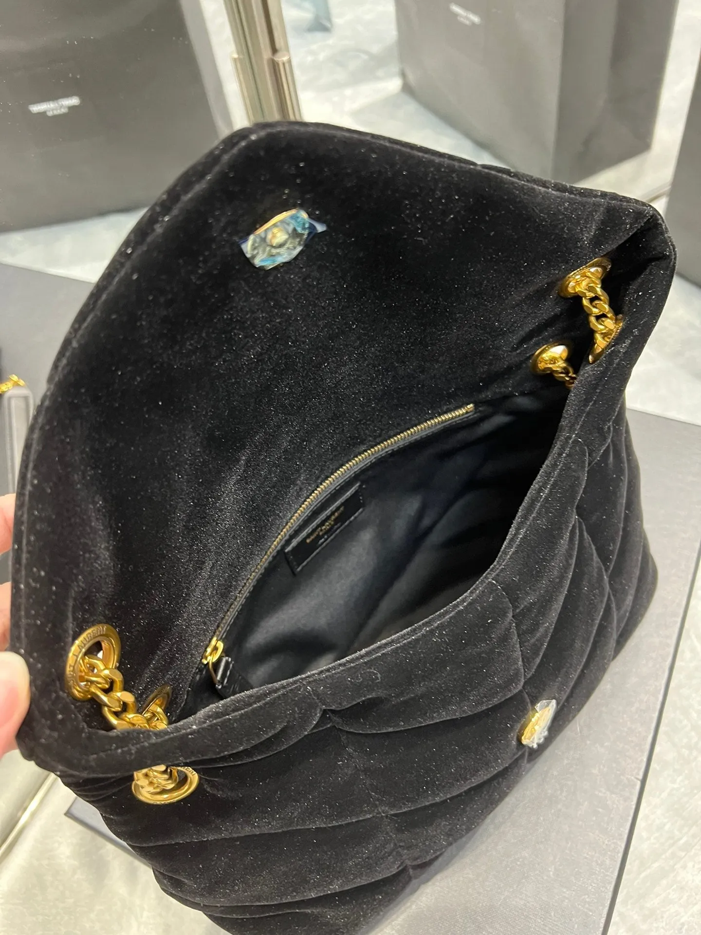 Yves Saint Laurent Puffer Small Chain Bag