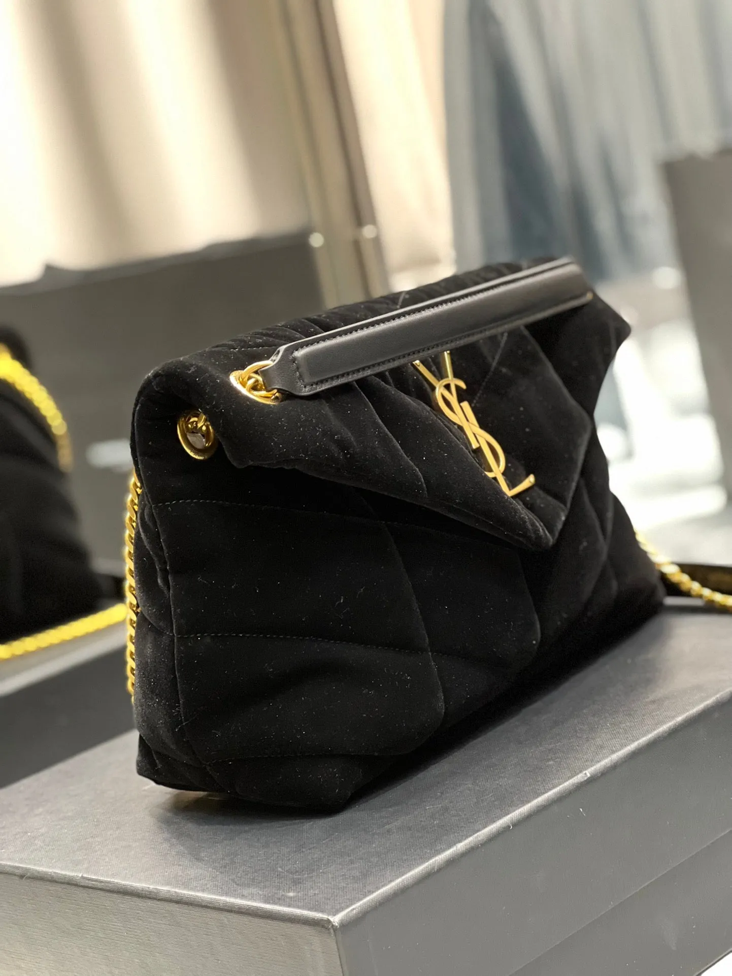 Yves Saint Laurent Puffer Small Chain Bag