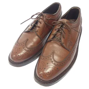 美品◆フローシャイム フルブローグシューズ KENMOOR 97625 メンズ サイズ6D ブラウン系 FLORSHEIM【AFC31】